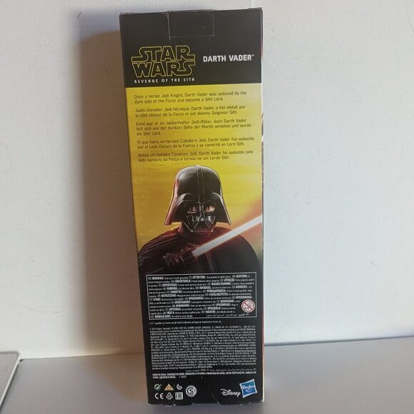 NWT Darth Vader Action Figure Star Wars Revenge of Sith Film Disney Xmas Gift - Picture 6 of 9